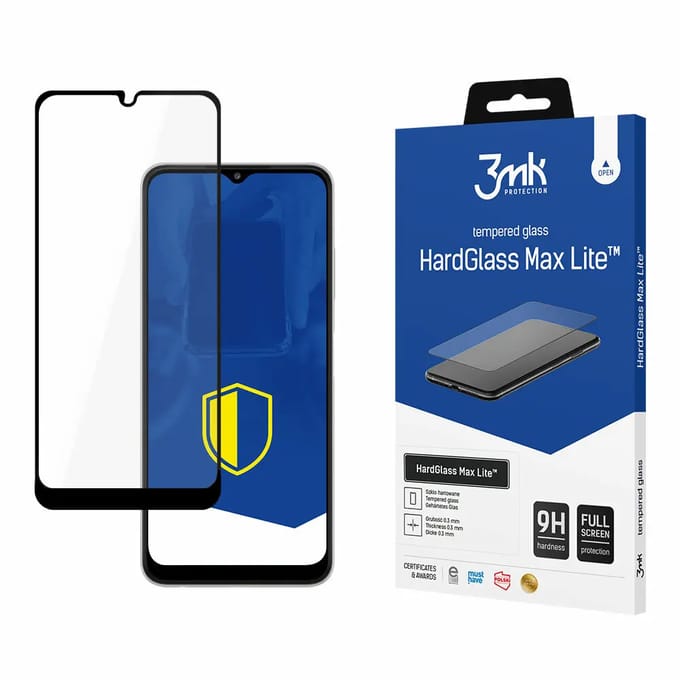 Versterkt gehard glas 3MK Samsung Galaxy A22 5G - HardGlass Max Lite™