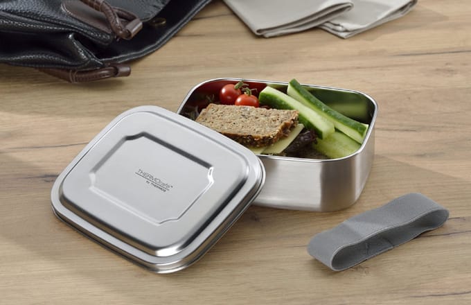 THERMOS brooddoos THERMOcafé SANDWICH BOX, 0,8 L, grijs
