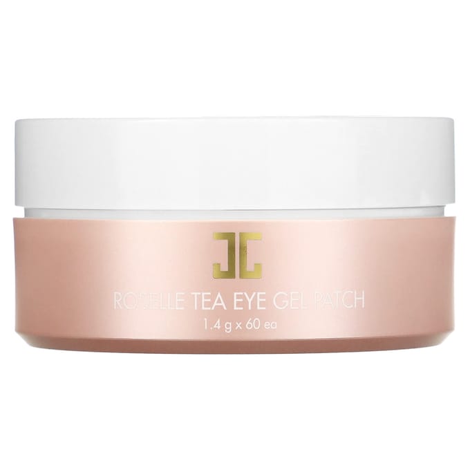 Jayjun Cosmetic, Patchs Gel pour les Yeux Thé Rose, Revitalisant, 60 patchs, 1,4g (0,04 oz) chaque white