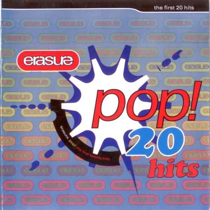 CD ERASURE POP De Eerste 20 Hits 9451532 Sire US Rock Gebruikt