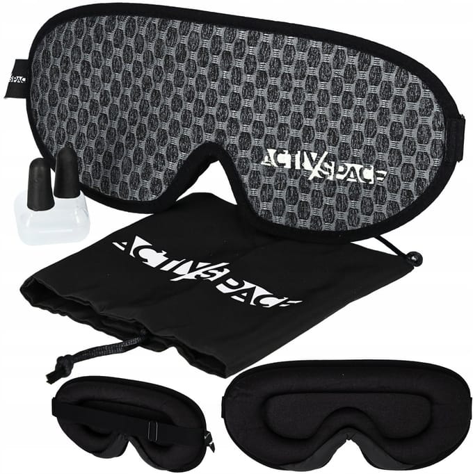 3D-slaapmasker: volledige verduistering en comfortabele pasvorm
