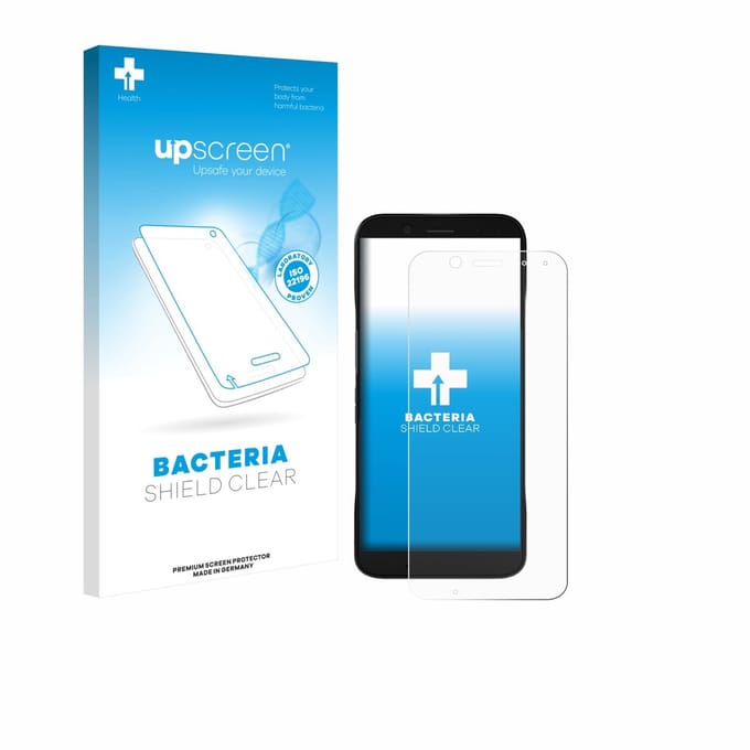 upscreen - Screenprotector voor Datalogic Memor 17 HC - Folie Beschermfolie transparant antibacterieel
