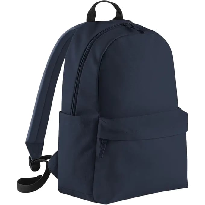 BagBase Premium Recycled Backpack BG185 - Navy - 45 x 31 x 16 cm