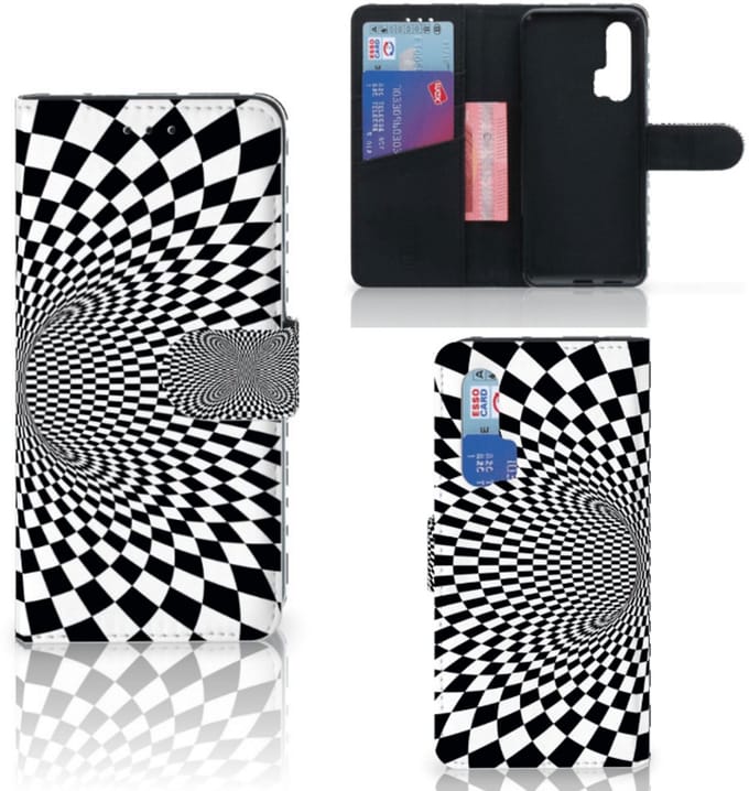 Honor 20 Pro Book Case Illusie