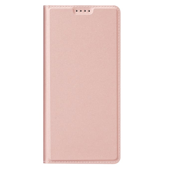 Dux Ducis Slim Softcase Bookcase voor de Xiaomi Redmi Note 14 (4G) - Rosé Goud