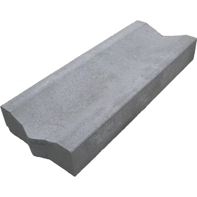 Molgootelement 40x12,5x100 holling is 26/4 grijs