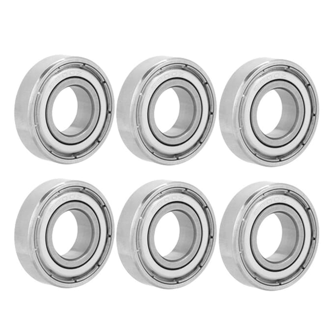 Lot de 10 roulements à billes miniatures en acier à double blindage 6900ZZ 10 x 22 x 6 mm