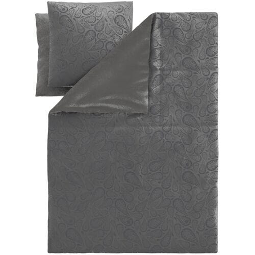 LIVARNO Pluche dekbedovertrek 240 x 220 cm (Grijs)