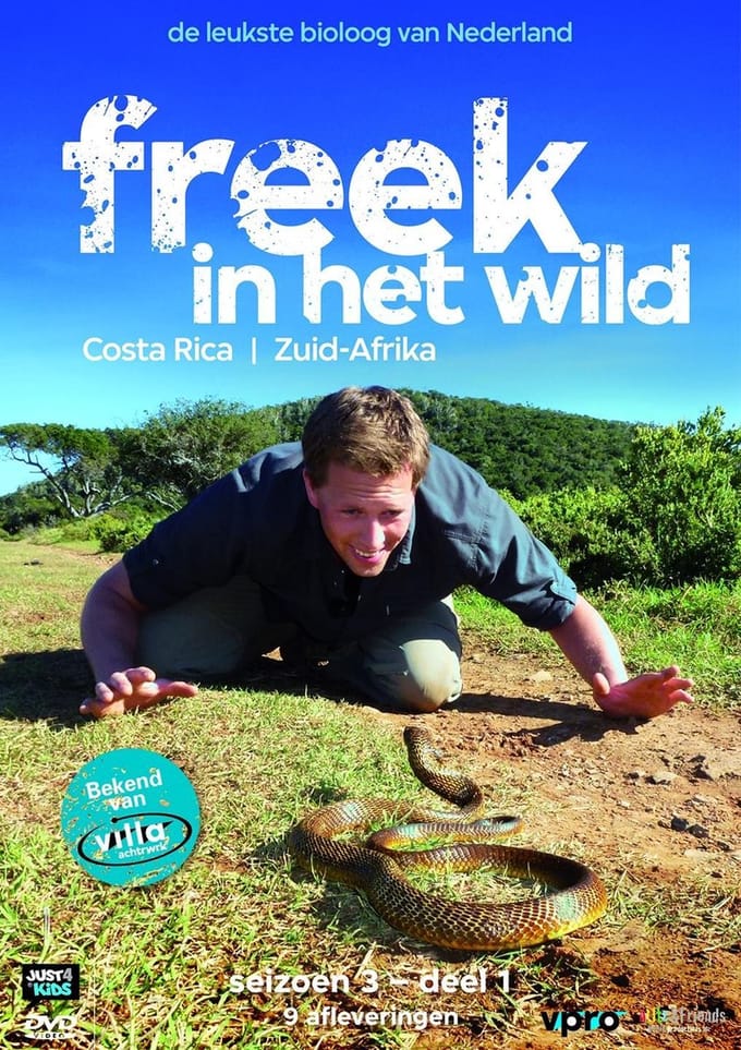 Freek In Het Wild - Costa Rica & Zuid Afrika (DVD)