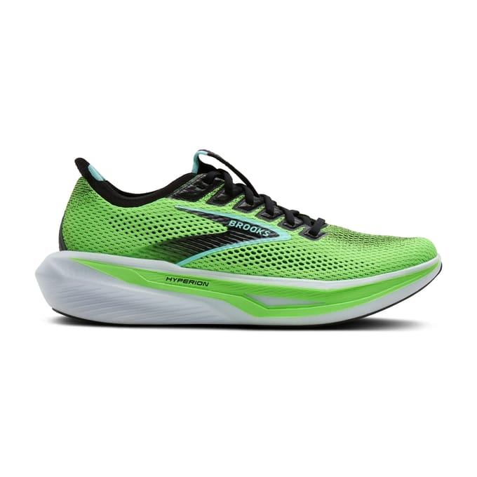 Brooks Hyperion 3 - Hardloopschoenen - Mannen Groen Gecko/Zwart/Blauw - 41 D