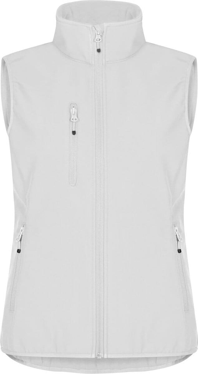 Clique Classic Softshell Vest Women 0200916 - Wit - 38/M