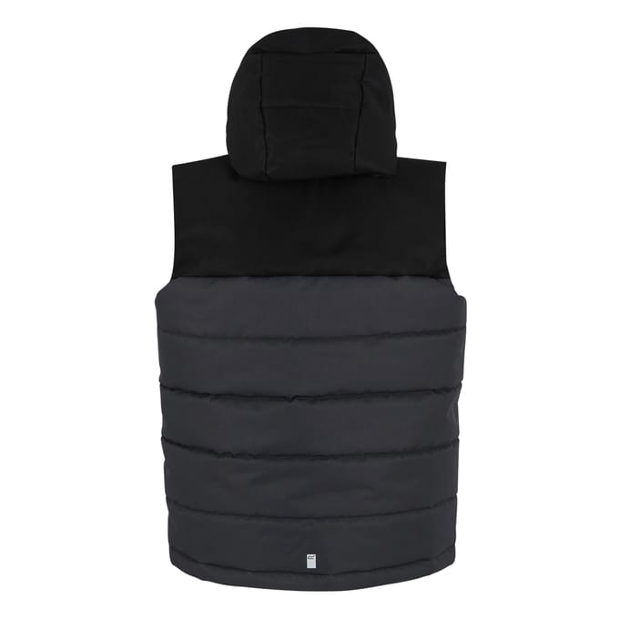 Regatta Kinderen Lofthouse Bodywarmer (Zwart/Seal Grijs)