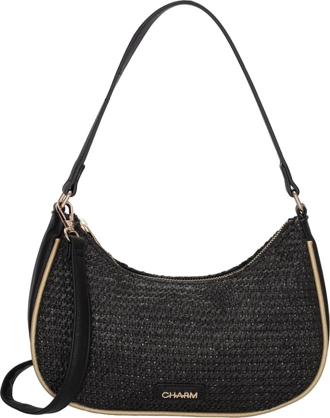 Charm London Endlebury Schoudertas - Zwart
