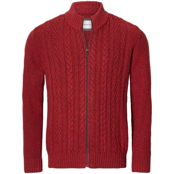 Babista herren Vest - 52/54 - rood - Plus Size
