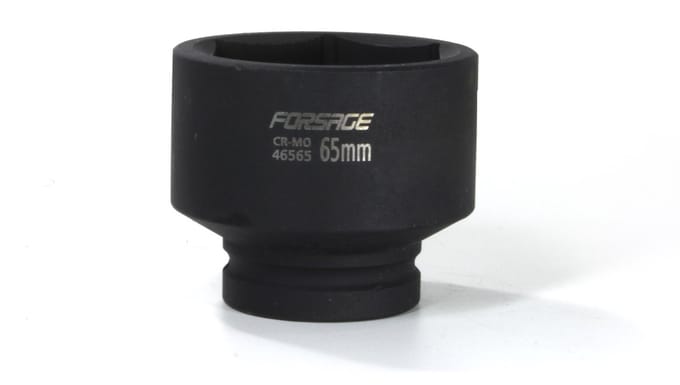 Forsage F-46565 Serie - Dopsleuteldop - 65 mm - 6-kant - Cr-Mo Staal