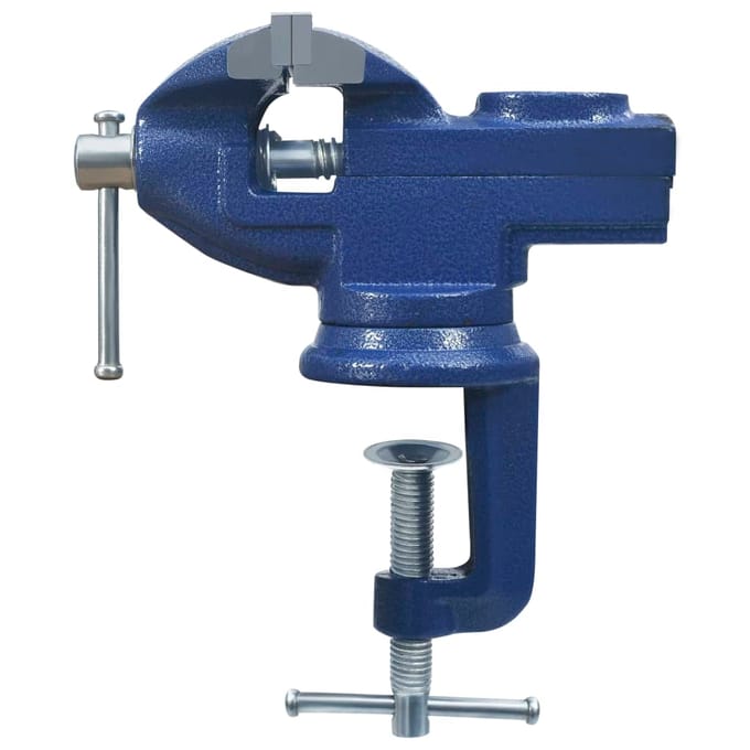 vidaXL - Bankschroef - 60 - mm - gietijzer