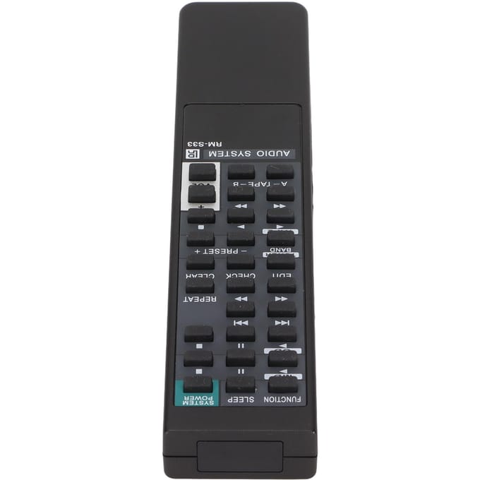 Télécommande RMS33 Télécommande Universelle de Remplacement pour HCDH801 MHCS30 o Système gray