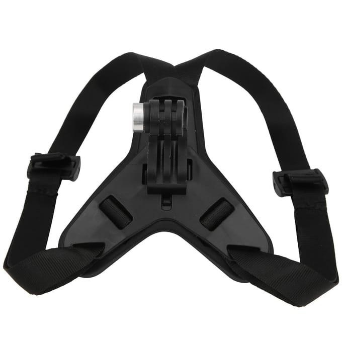 Support de mentonnière avant pour casque de moto, support de fixation à sangle fixe pour GoPro Hero 9 8 7 6 5 Black noir