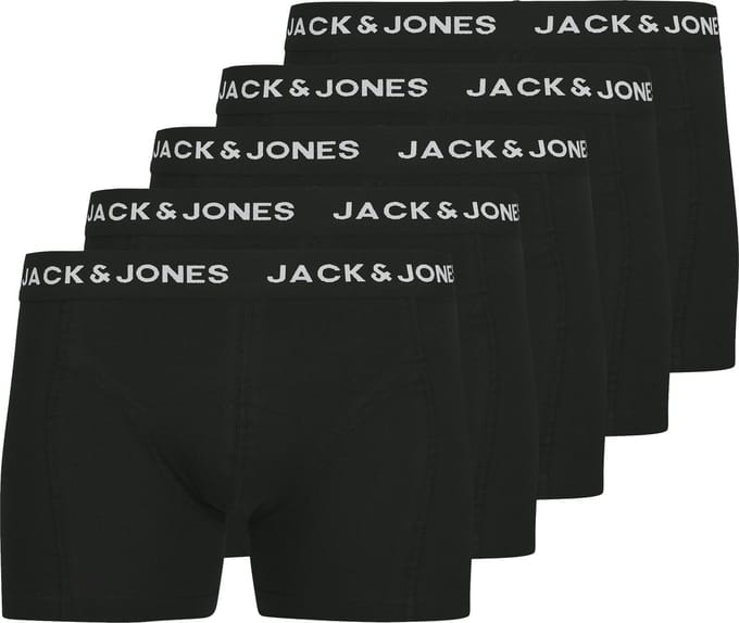 JACK&JONES ADDITIONALS - JACANTHONY TRUNKS 5 PACK BOX LN Heren Onderbroek