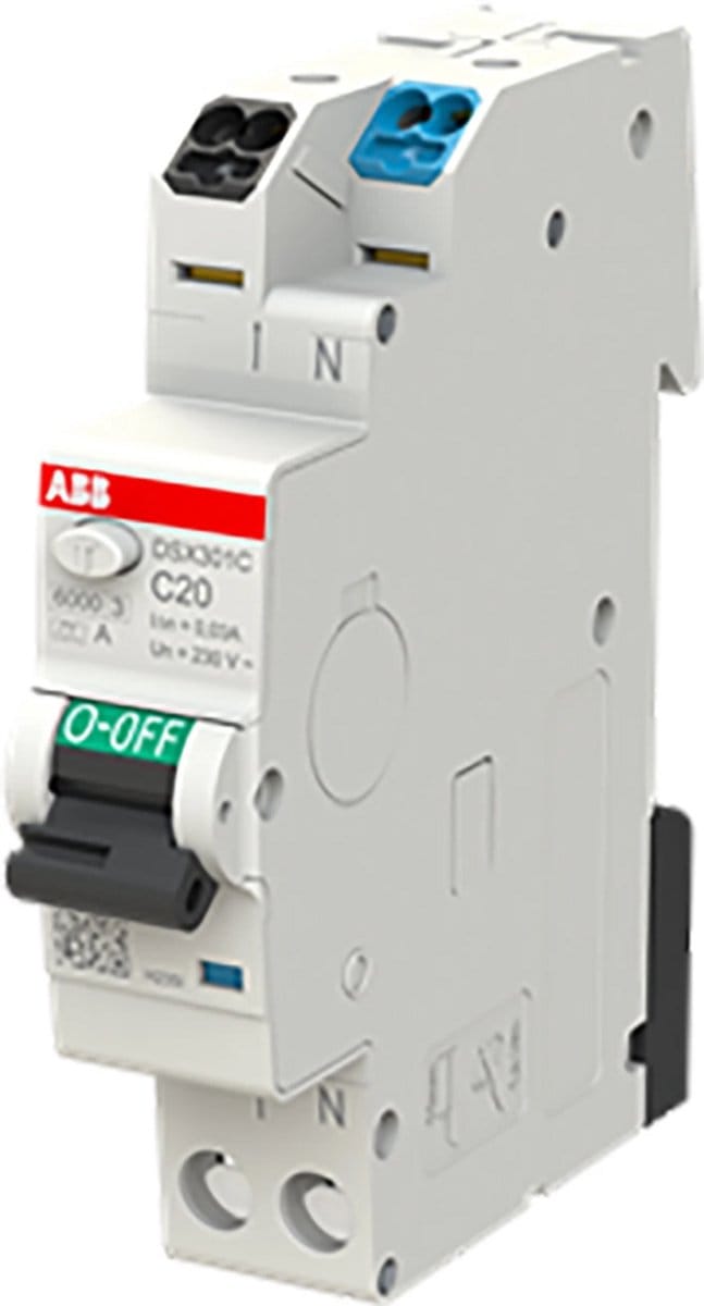 ABB aardlekautomaat C20 1P+N 30mA Type A (2CSR255165R1204)