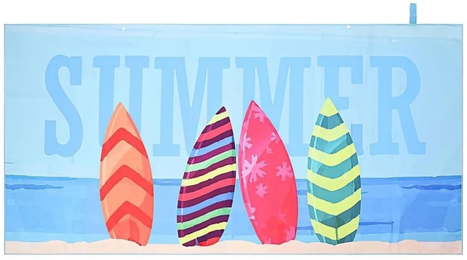 Dailygoods- Strandlaken 70x150CM - Extra Groot - Microvezel - Sneldrogend - Ademend - Antizandfunctie - Badhanddoek