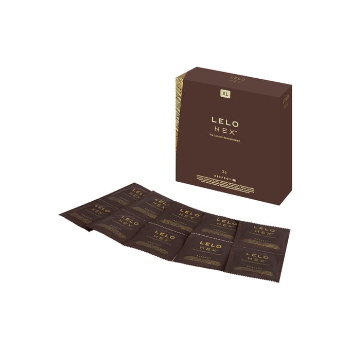 LELO HEX Respect XL - condooms - 58 mm - 36 stuks