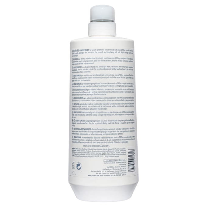 Goldwell Just Smooth Conditioner temmen Afzetting & reparatiespoeling Dames 1000 ml