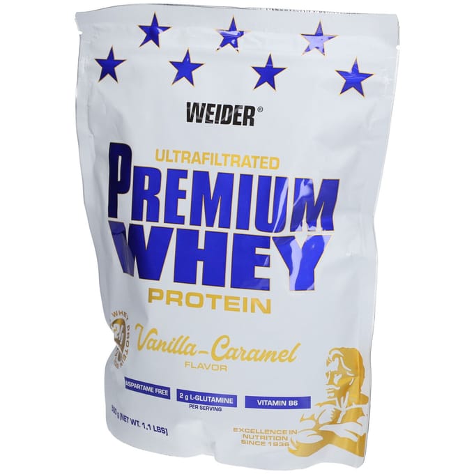 Weider Premium Whey (500g) Vanilla-Caramel - Eiwitten - Wei-eiwit Mix