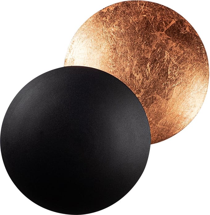 Asir - Wandlamp - Zwart - 25 x 25 x 16 cm