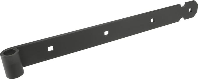 Heng - Zwart - Staal - Gebr. Bodegraven - Duimmet vierkante gaten zwart, 400 mm