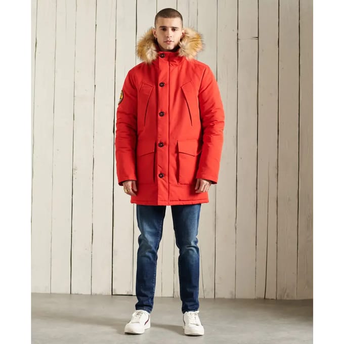 Superdry - Everest parka - Heren - Gewatteerde jassen