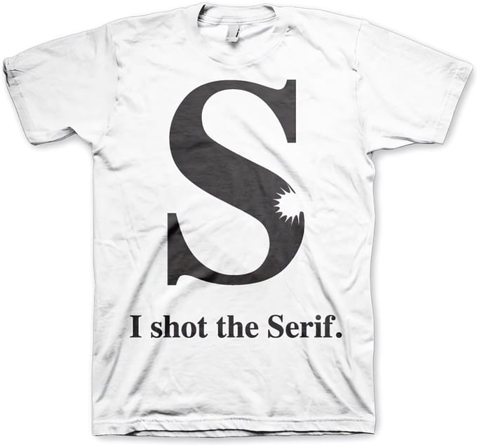 Hybris I Shot The Serif White