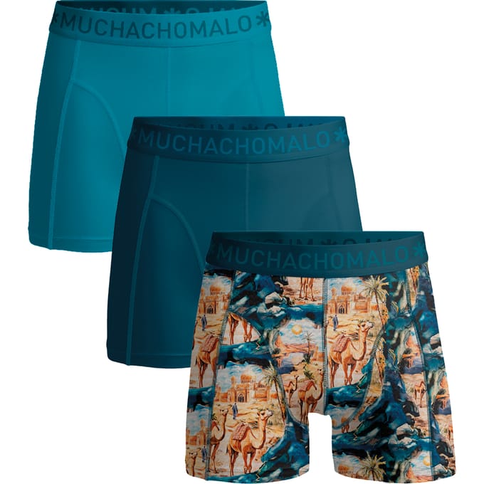 Muchachomalo Heren Boxershorts - 3-Pack - Mannen Onderbroeken
