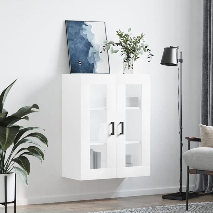 vidaXL - Bovenkast - 69,5x34x90 - cm - wit
