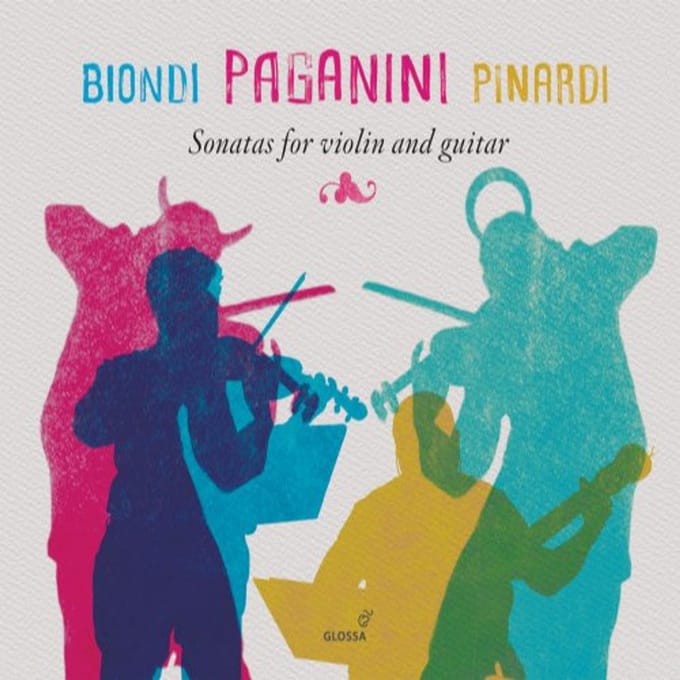 Fabio Biondi & Giangiacomo Pinardi - Paganini: Sonatas For Violin And Guitar (CD)