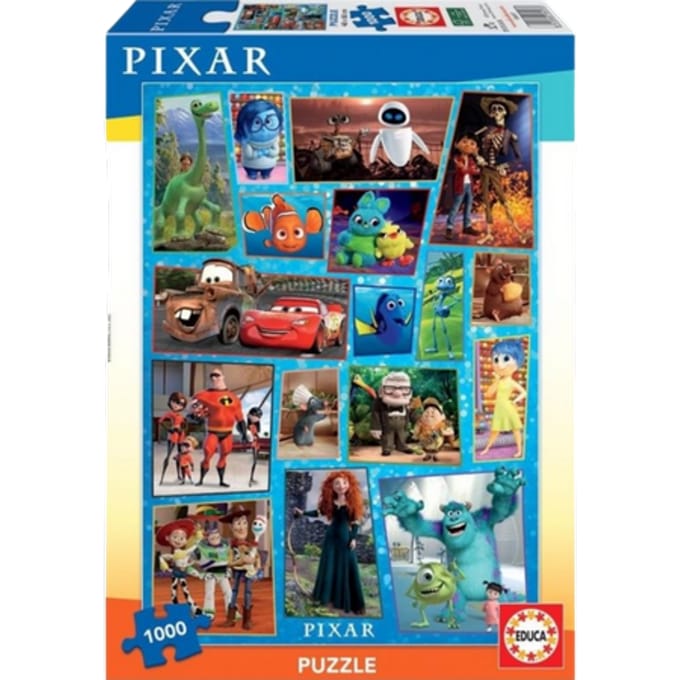 Legpuzzel - 1000 stukjes - Disney Pixar - Educa Puzzel