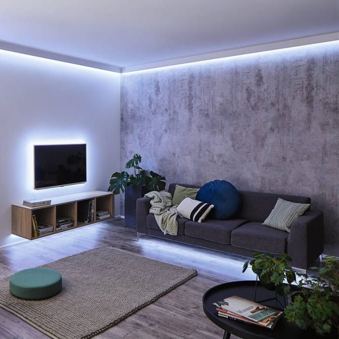 Paulmann MaxLED Basic Daylight 79856 LED-strip basisset Met connector (male) 24 V 3 m Daglichtwit 1 stuk(s)