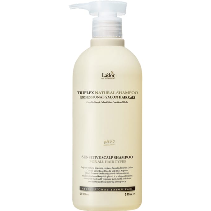 LADOR - Shampooing Naturel Triplex3, 530ml
