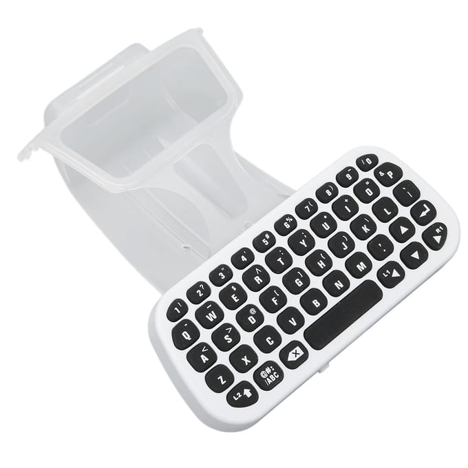 Voor PS5 Draadloos Toetsenbord Draagbare Mini Gamepad Chatbord Draadloos Bluetooth 3.0 Toetsenbord