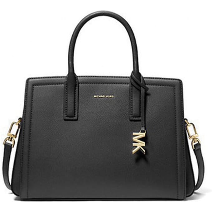 Michael Kors Medium Handtas / Crossbodytas Dames - Leer - Laila - Zwart