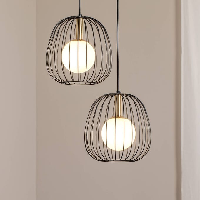 Sigma BELL 2 Hanglamp - Modern Design, Wit/Zwart