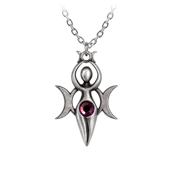 Alchemy - Danu Pendant Ketting - Zilverkleurig