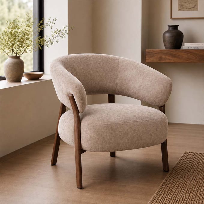 Milton & Oldbrook Fauteuil Rauma Taupe