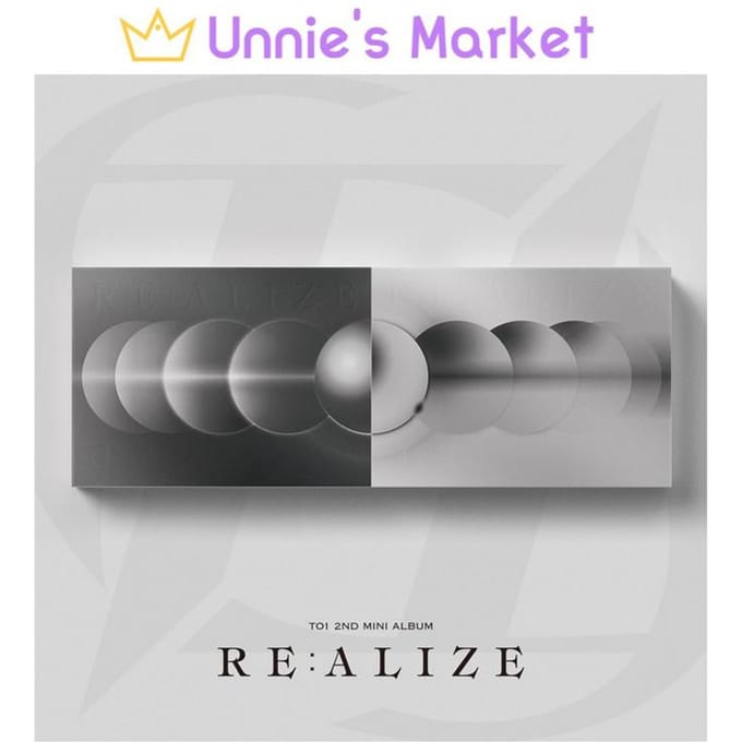 TO1 - [RE:ALIZE] het 2e Mini-Album REAL gray