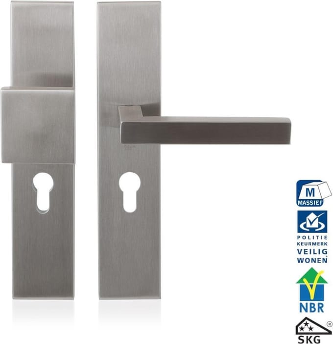 Veiligheidsgarnituur - RVS geborsteld - RVS - GPF - GPF9311.55 PC55