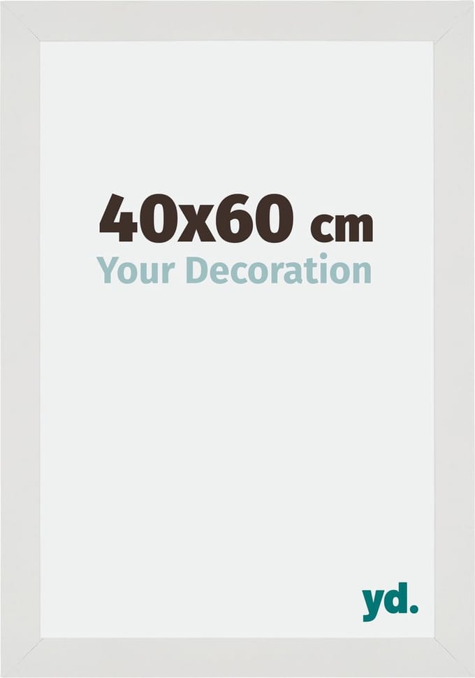 Your Decoration - Fotolijst 40x60 cm - MDF - Wit Mat - Mura