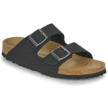Birkenstock -Dames - zwart - slippers & muiltjes - maat 37