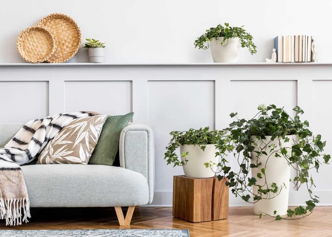 Urbanika Eco Recykling - Bloempot - Modern design - Lichtgewicht - Duurzaam