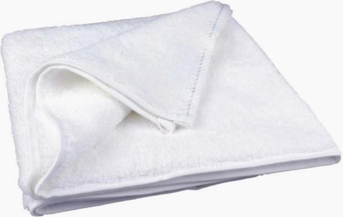 Lubna Home Badhanddoek 70x140 cm Hotel handdoek %100 Katoen 4 PACK  WIT
