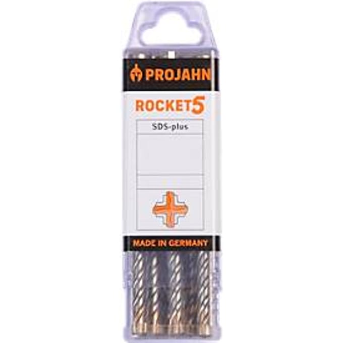 Projahn hamerboor ROCKET 5, staal, SDS-plus, ø 14 mm x 160 mm, set van 10